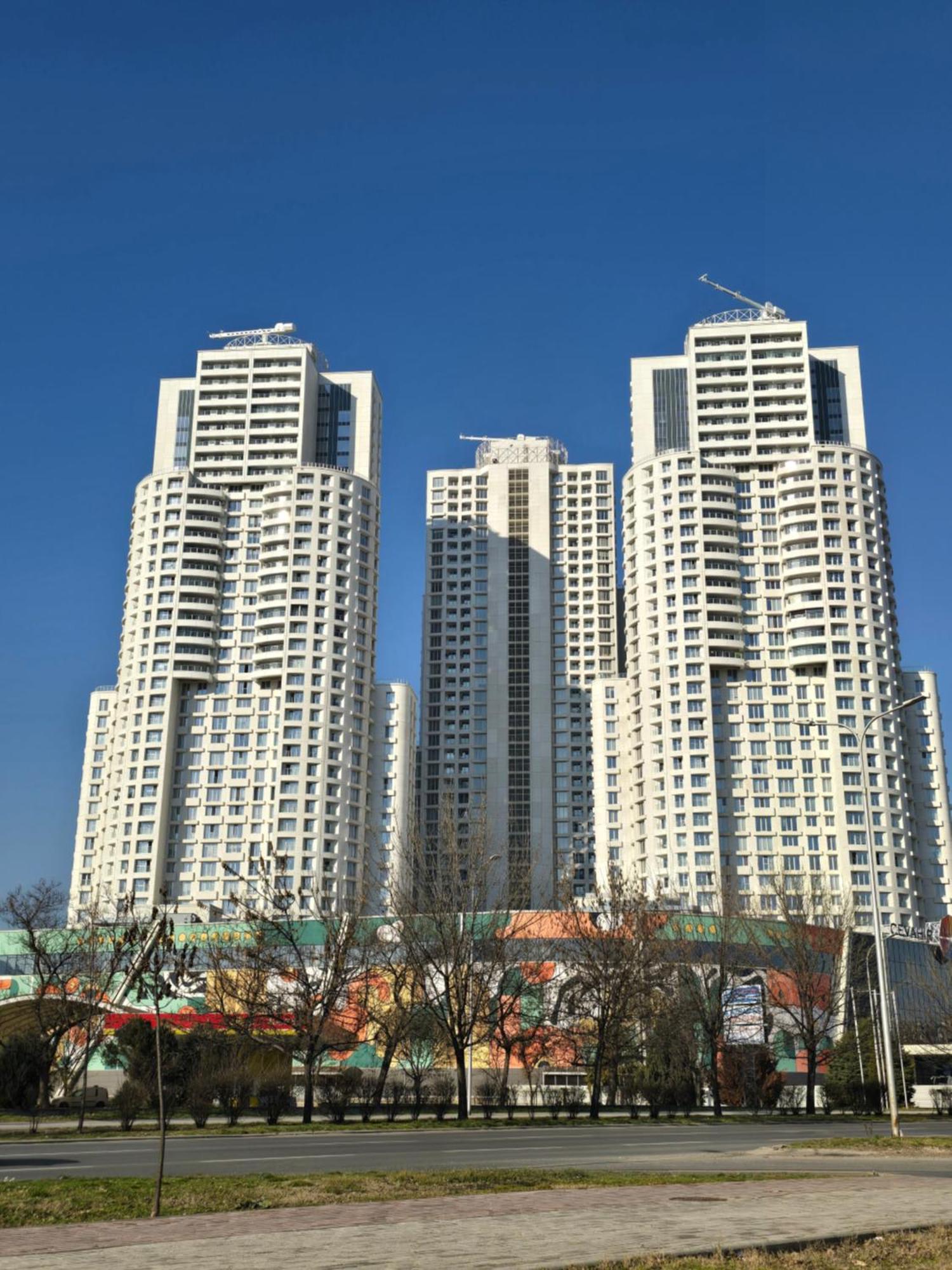 Cevahir Sky City Apartment With Spa, Pool & Fitness Included Скопье Экстерьер фото